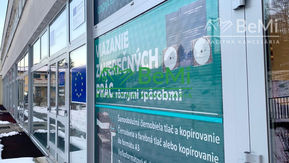 REZERVOVANÉ  Exkluzívne na odstúpenie obchodné priestory copy centrum Banská Bystrica