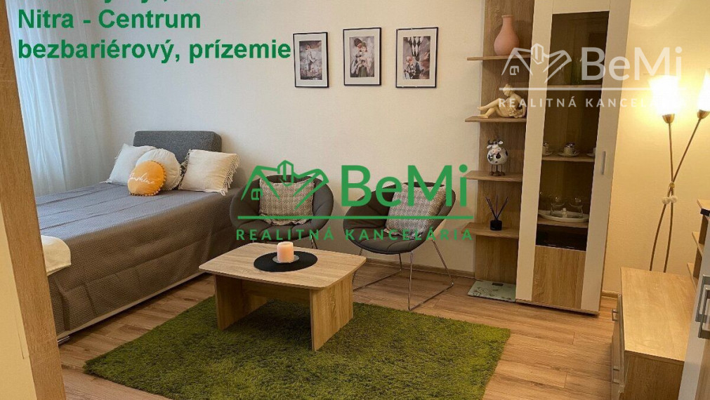 Moderný a útulný 1-izbový byt Nitra - centrum