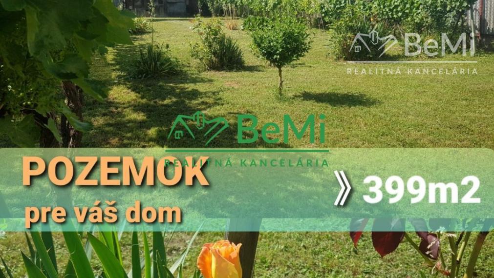 POZEMOK ...Levice...399m2 (112-14-DAR)