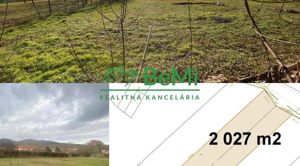 Pozemok Štitáre 2 027 m2 ID 226-14-MIG