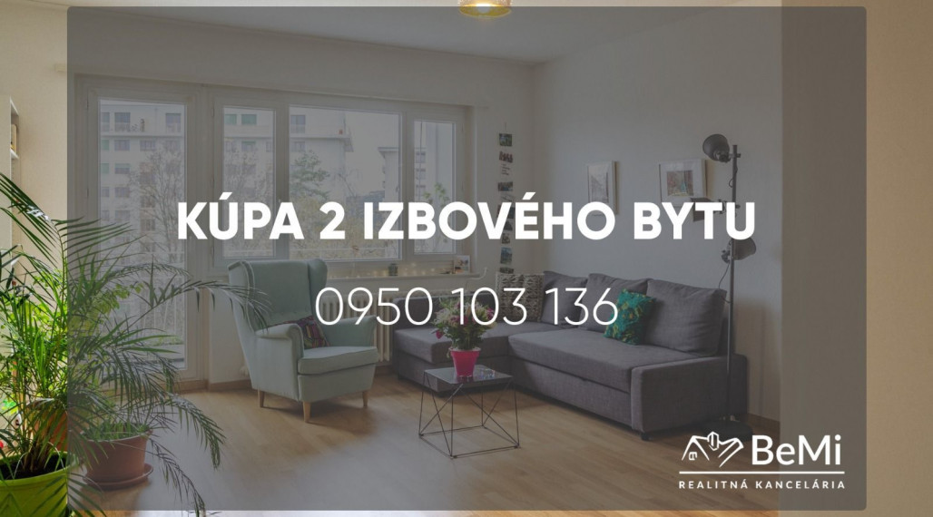 Kúpa 2 izbového bytu - Toloľčianky