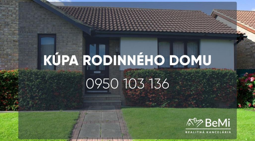 Kúpa rodinného domu - Červený Hrádok