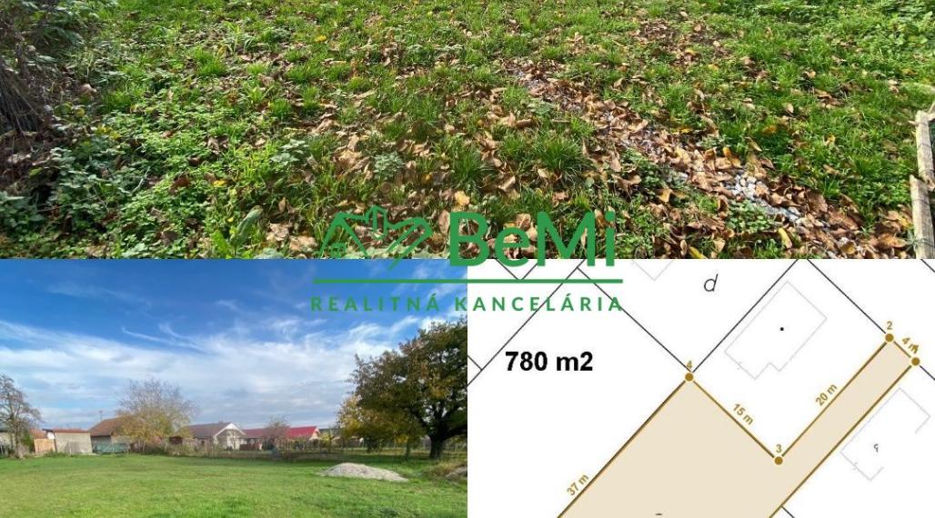 Pozemok 780 m2 Cabaj - Čápor (časť Cabaj) ID 351-14-MIG