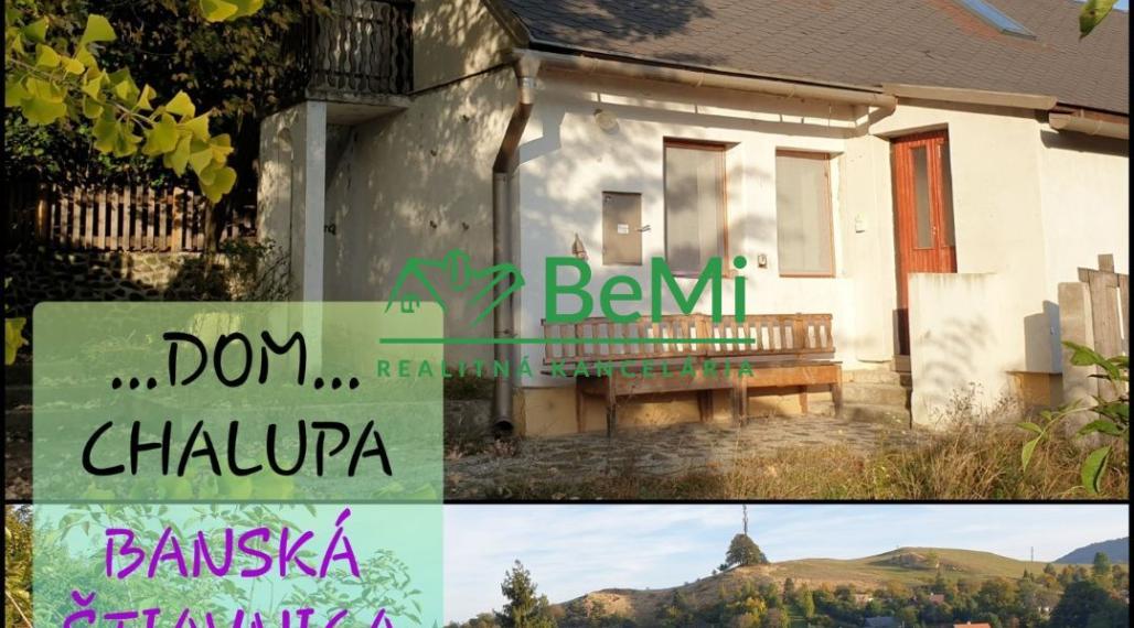 Príjemný DOM, CHALUPA...Banská Štiavnica (101-12-DAR)
