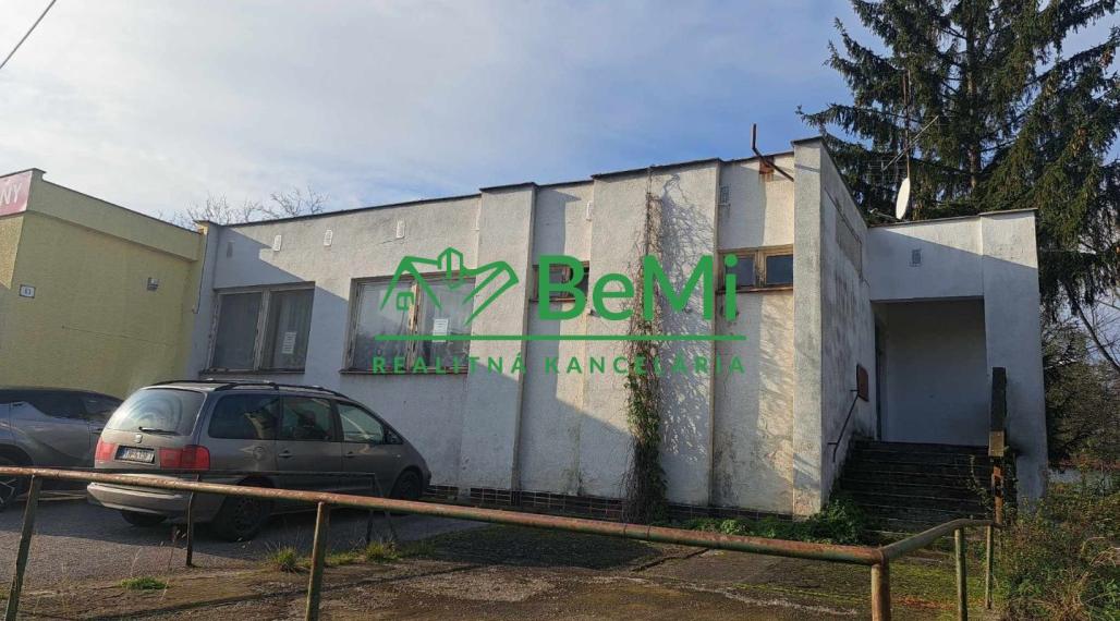 Investičná príležitosť na predaj budova na podnikanie 170-15-MACHO