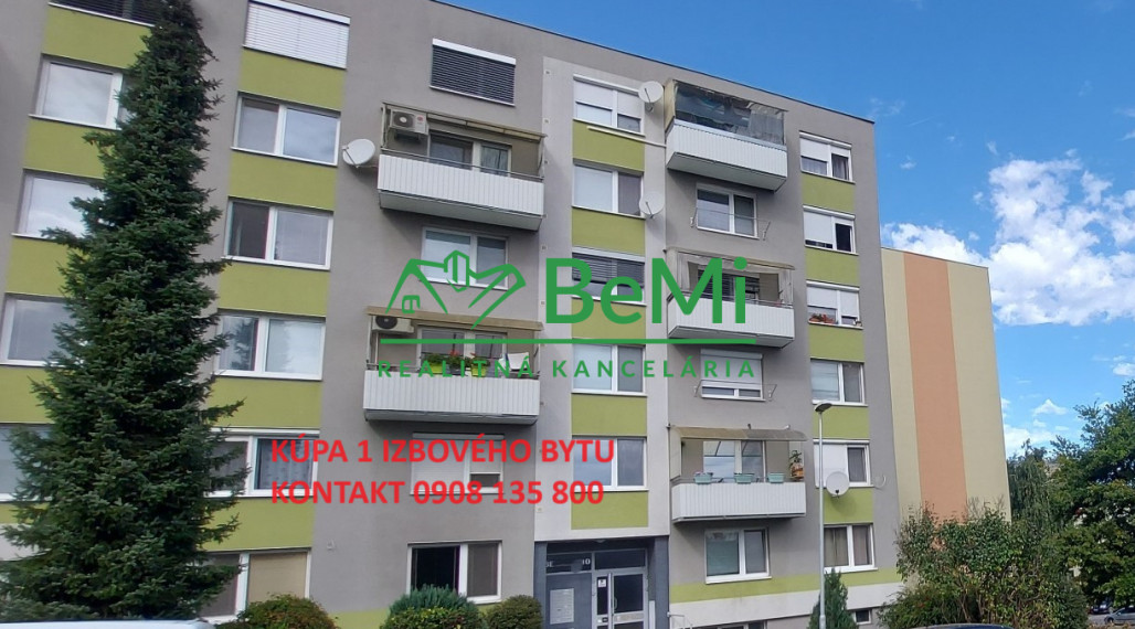 Kúpa 1 izbový byt Nitra-Klokočina (033-ERF)