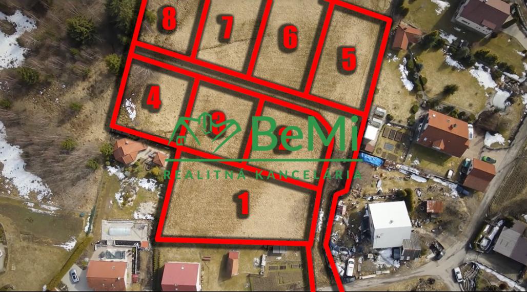 Predaj, investičný pozemok, 6881m2,  Čadca (735-14-JAS)