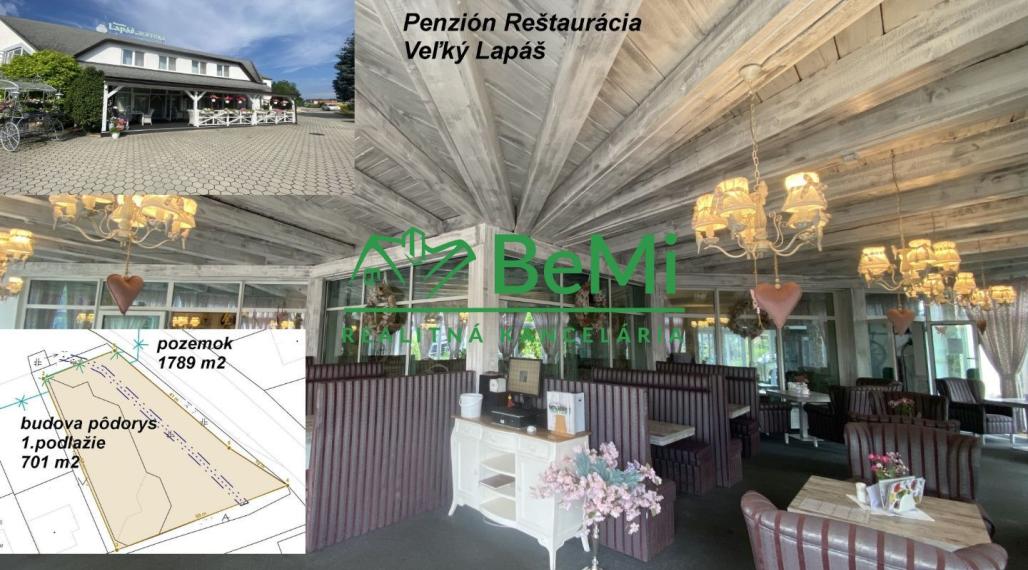Penzión reštaurácia Nitra - Veľký Lapáš ID 493-18-MIG
