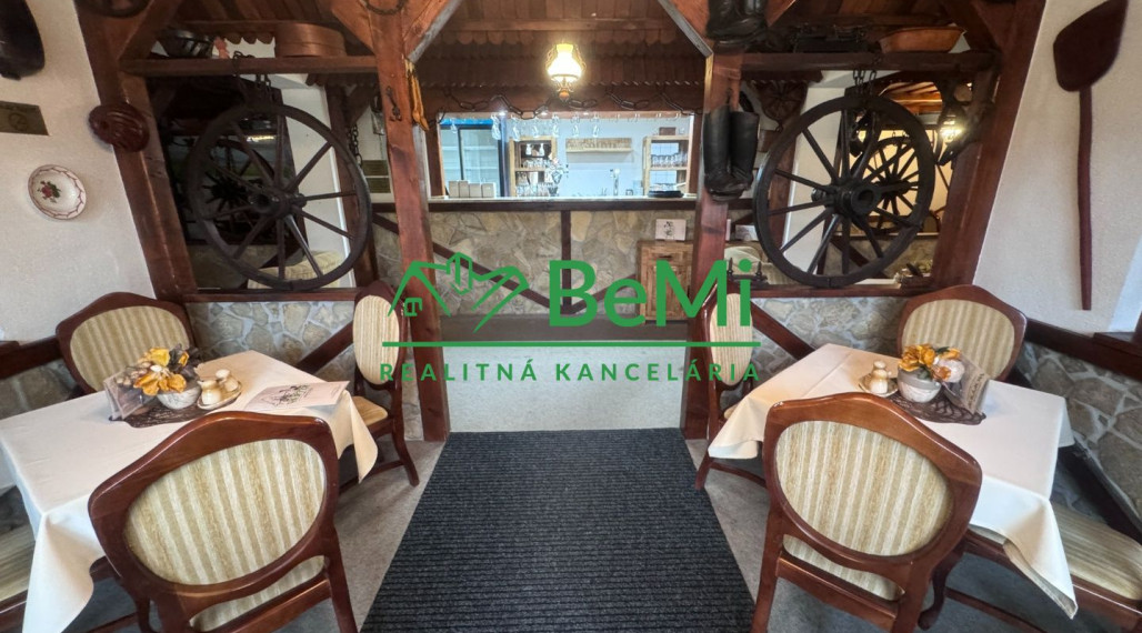 Investícia s budúcnosťou: Penzión s reštauráciou na predaj                               (034-18-DABA)