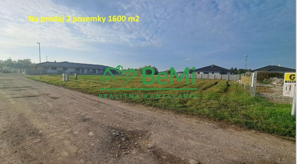 Stavebný pozemok - 1600m2,  Andovce ID 006-14-EVBA