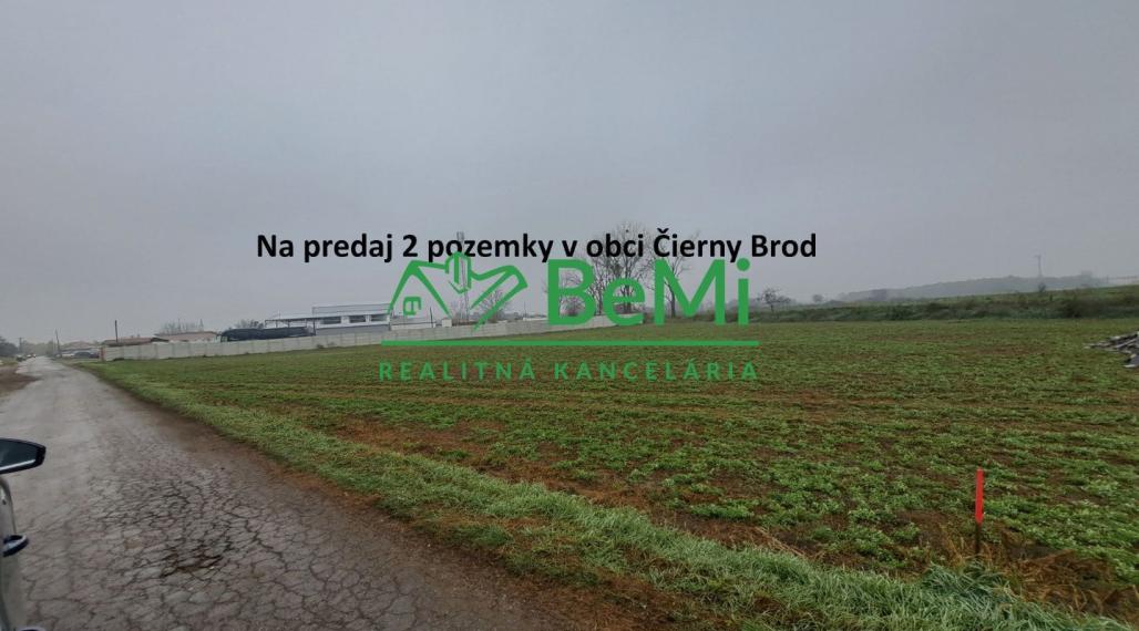 Stavebný pozemok - 3691 m2/530 m2, ľahký priemysel, Čierny Brod ID 011-14-EVBA
