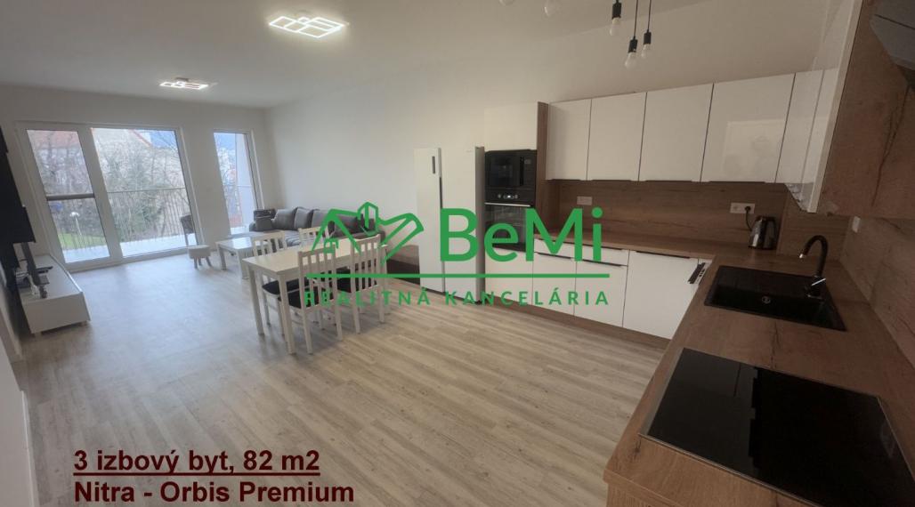 Luxusný 3-izbový byt s parkovacím miestom v srdci Nitry – Orbis Premium