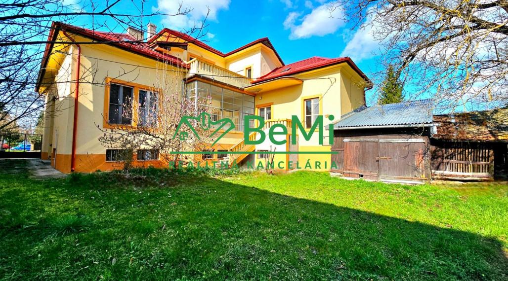 RODINNÁ VILA V CENTRE, RIMAVSKÁ SOBOTA - EXKLUZÍVNE NA PREDAJ