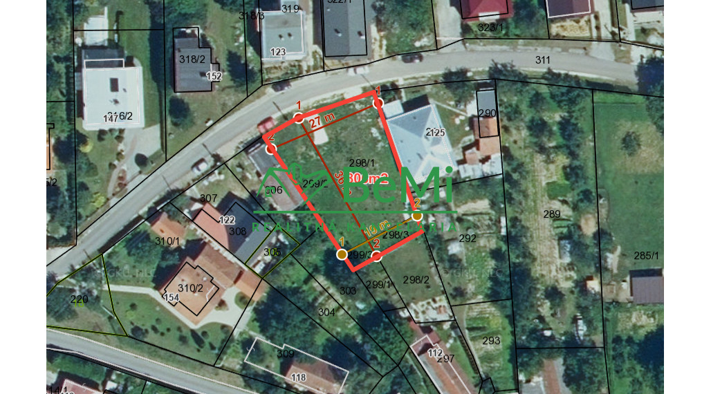 Exkluzívne na predaj stavebný pozemok v obci Brezolupy