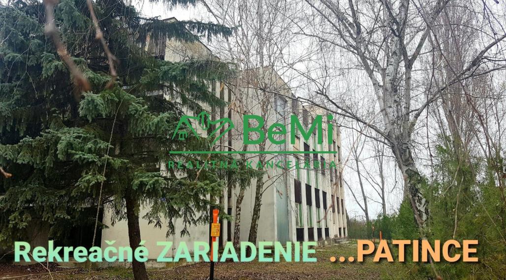 REKREAČNÉ ZARIADENIE...421m2...Patince (095-10-DAR)