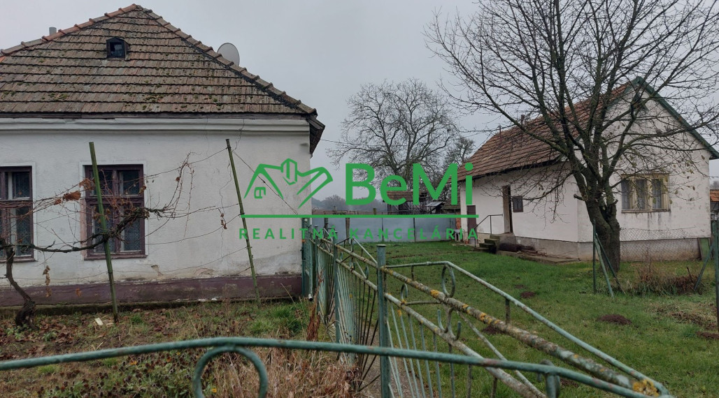 Predaj 2 izbový a 1 izbový dom,Alekšince, Nitra (202-12-JUF)