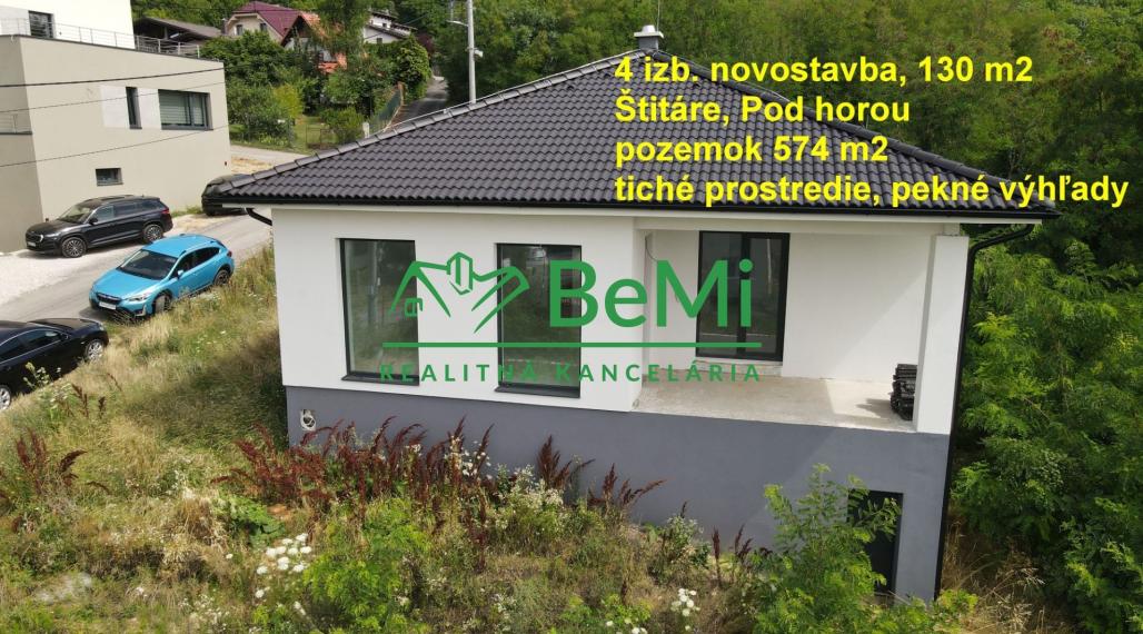 4-izbová novostavba v prémiovej lokalite – Štitáre, Pod horou