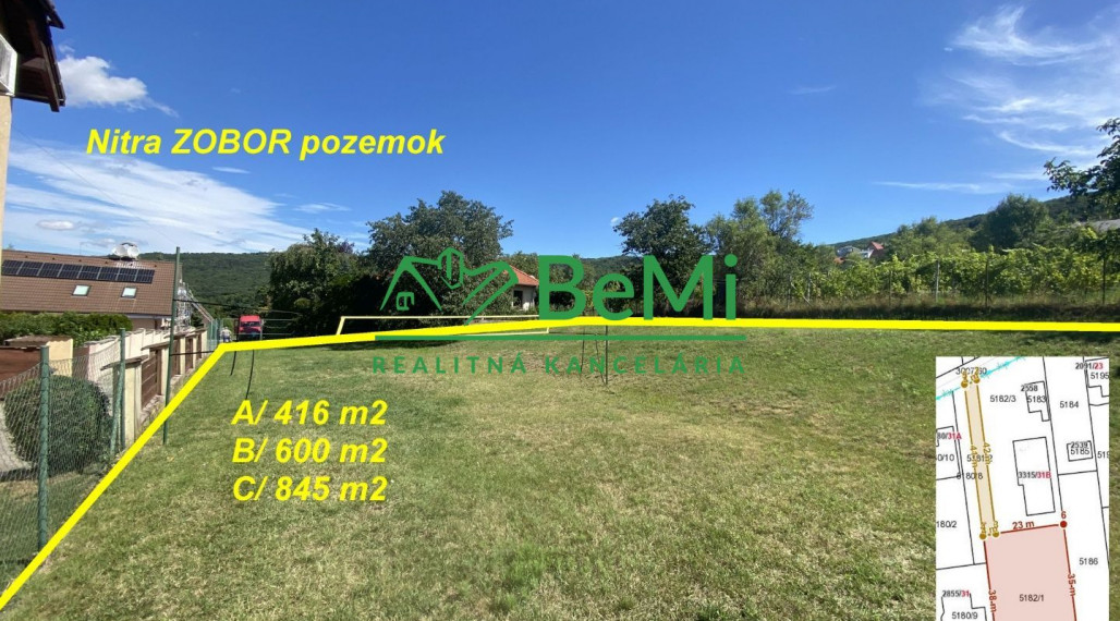 pozemok Nitra ZOBOR ID 579-14-MIG