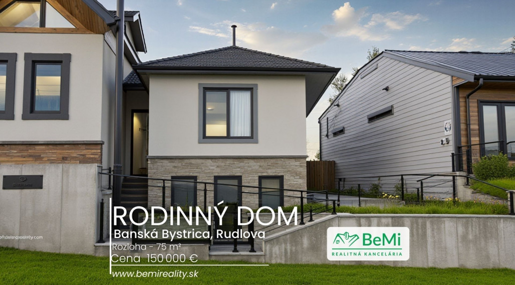Rodinný dom na predaj – Banská Bystrica, Rudlová