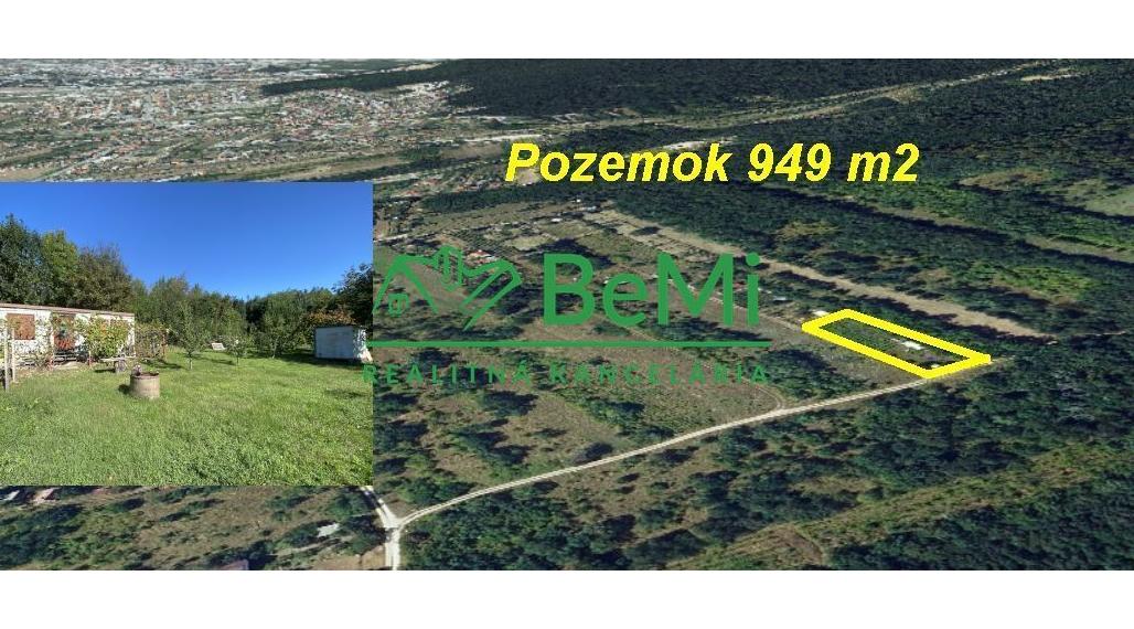 Pozemok záhrada Nitra Štitáre 949 m2 ID 583-14-MIGa