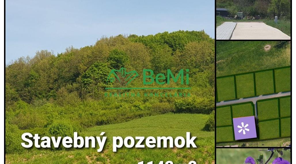 Stavebný POZEMOK ...1142 m2...Horné Hámre (170-14-DARE)