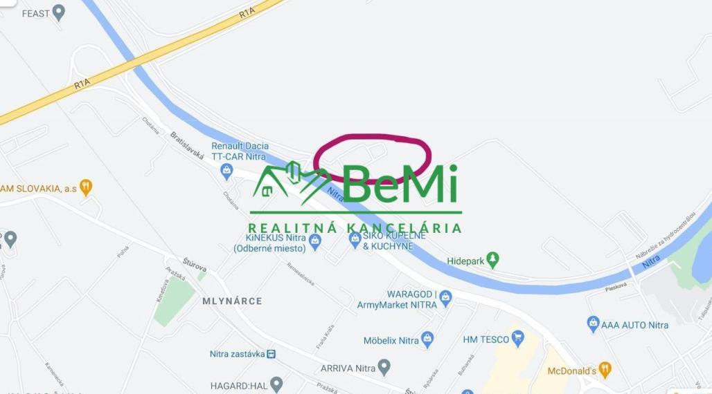 Predaj podiel pozemku 1/2 z celku,Nitra-  Mlynárce(048-14-NASa)