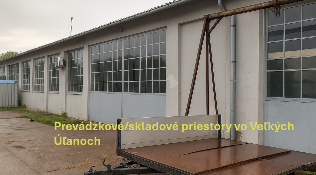 Prevádzkové/skladové priestory vo Veľkých Úľanoch 004-18-NIBA