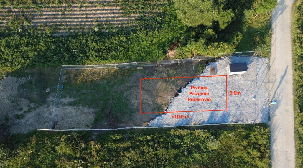 Pozemok pre Vaše sídlo pri vleku v Krušetnici 