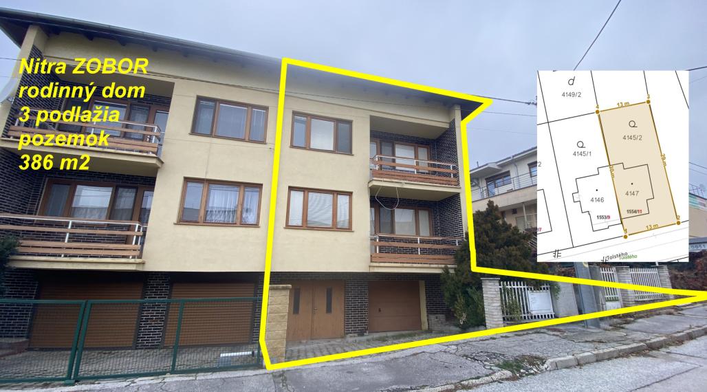 Rodinný dom Nitra ZOBOR id 595-12-MIG