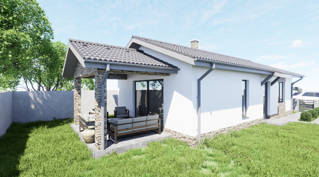 Na predaj: Rodinný dom v stave holodom – 3-izbový, 80 m², pozemok 370 m², Malá Mača id 034-12 EVBA