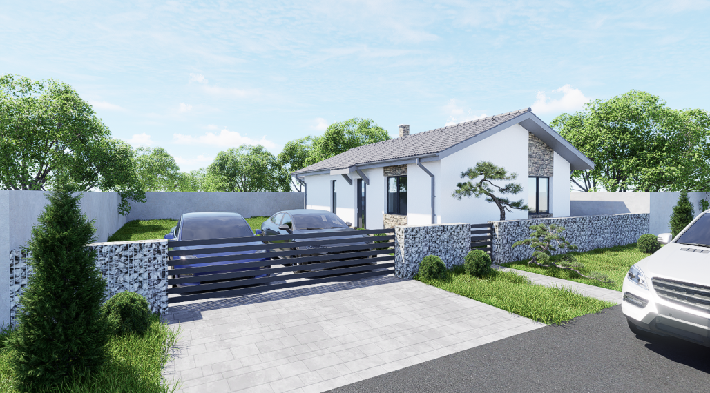 Na predaj novostavba 3 izbový rodinný dom Veľká Mača, rezidenčné bývanie id036-12-EVBA