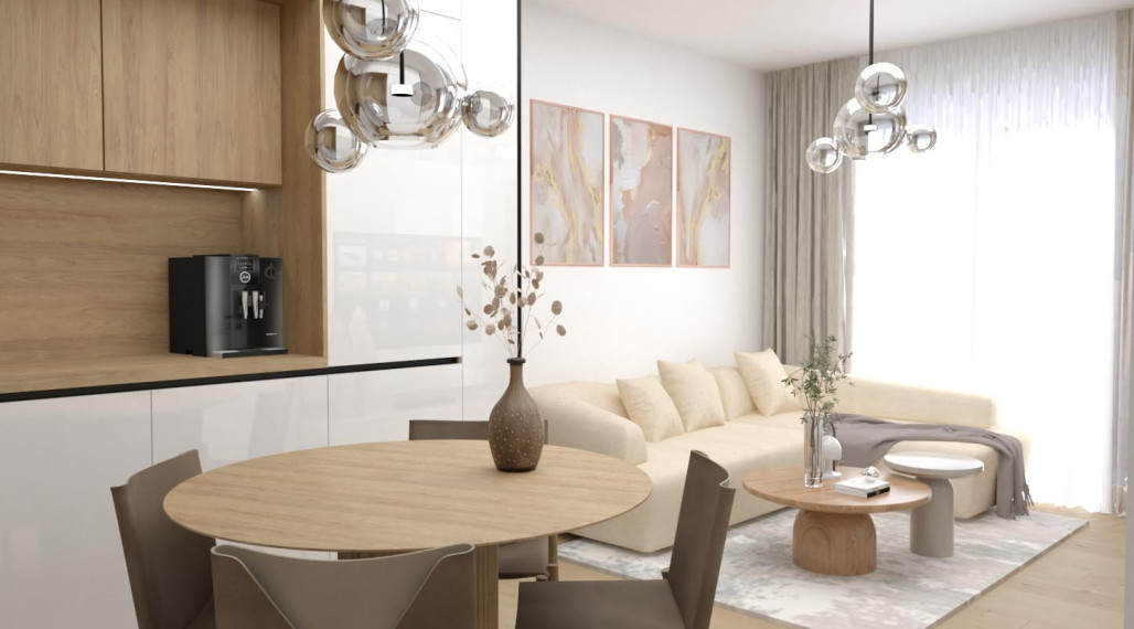 Nový 2-izbový apartmán s balkónom na predaj - Námestovo