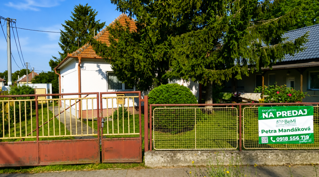 047-12-PAMA Predaj rodinného domu v obci Zbehy