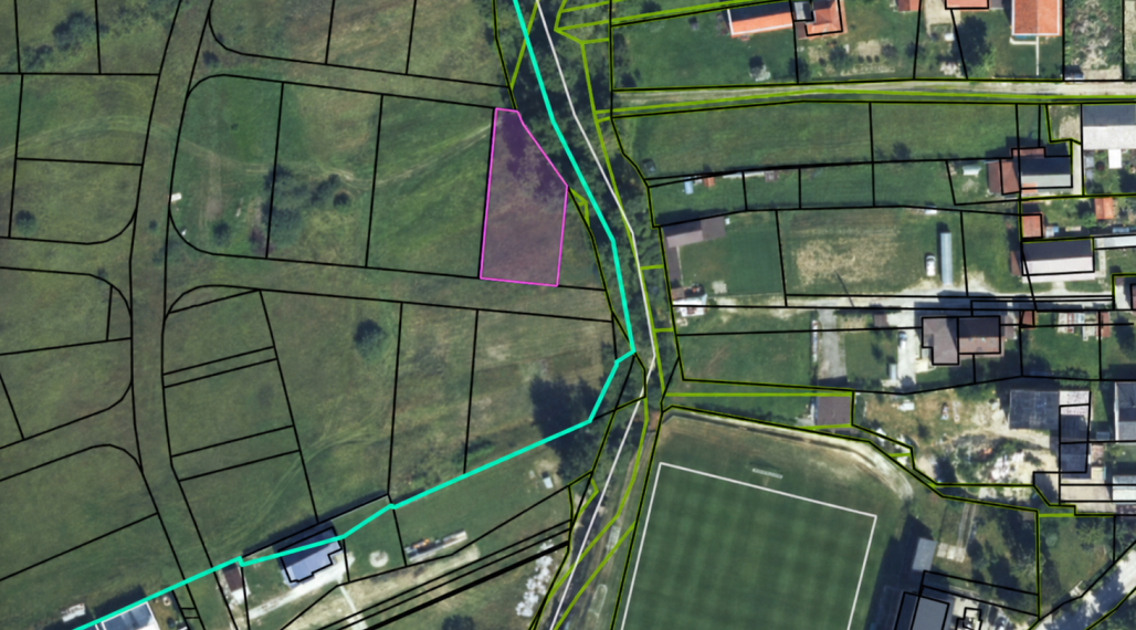 Na predaj stavebný pozemok – Oravské Veselé, 674 m²