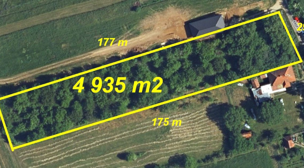 Sľažany pozemok 4 935 m2 ID 628-14-MIG
