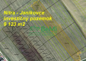Nitra Janíkovce - investičný pozemok 9 123 m2   ID 494-14-MIG - fotografia 1