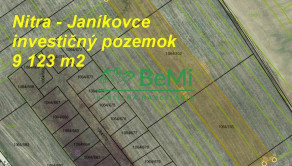 Nitra Janíkovce - investičný pozemok 9 123 m2   ID 494-14-MIG - fotografia 1