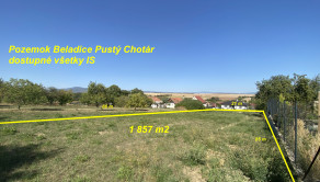 Pozemok Beladice Pustý Chotár 1857m2 všetky IS ID 635-14-MIG - fotografia 1