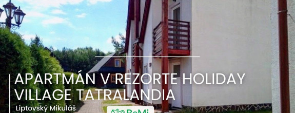 Dvojpodlažný apartmán Tatralandia!