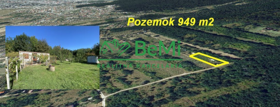 Pozemok záhrada Nitra Štitáre 949 m2 ID 583-14-MIGa