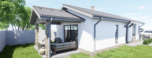 Na predaj: Rodinný dom v stave holodom – 3-izbový, 80 m², pozemok 370 m², Malá Mača id 034-12 EVBA