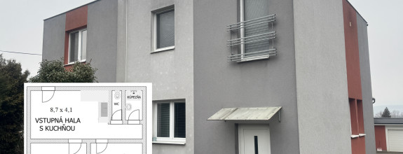 NA PRENÁJOM – kancelárske priestory 70 m2, Nitra – Mlynárce