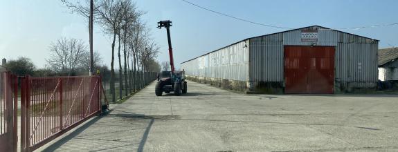 Skladová hala 1000 m² + spevnená plocha 3000 m² – Tvrdošovce, okres Nové Zámky  ID 003-14-BEST