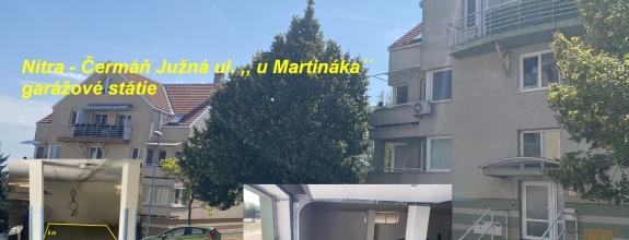 Garážové státie Nitra Čermáň Južná ulica ,, u Martináka´´ ID 632-19-MIG