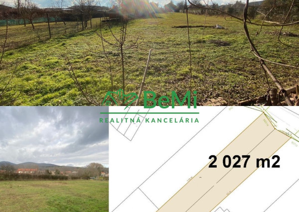 Pozemok Štitáre 2 027 m2 ID 226-14-MIG