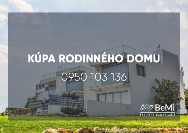 Kúpa rodinného domu - Hosťovce