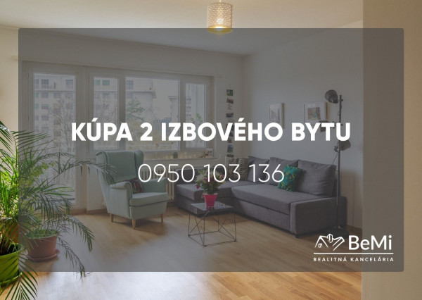 Kúpa 2 izbového bytu - Toloľčianky