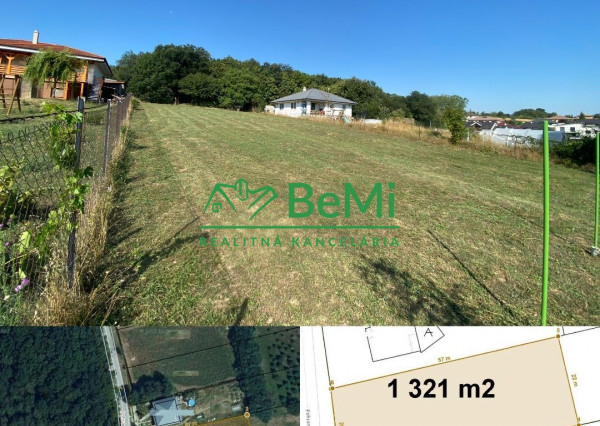 Pozemok Malý Lapáš 1 321 m2 ID 333-14-MIG
