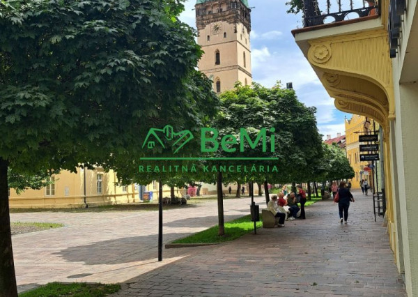 PRENÁJOM 300m2 na PRÍZEMÍ, Prešov - Hlavná