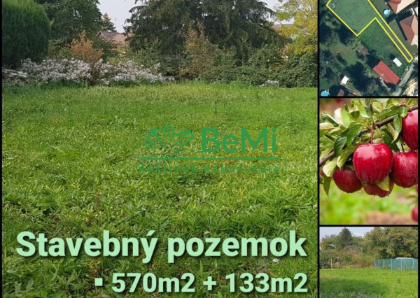 Stavebný POZEMOK 570m2 ... BÁB (143-14-DARE)